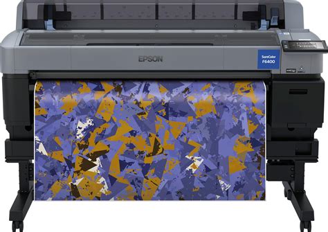Epson surecolor sc f6400.  Epson SureColor SC-F6400-44-inch dye-sublimation printer develope...