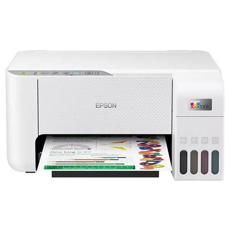 Epson white printer.  Combining simplicity with a modern design, the ET...