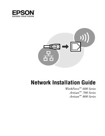 Epson workforce 600 wireless installation guide. - Chapter 5 work and energy study guide.