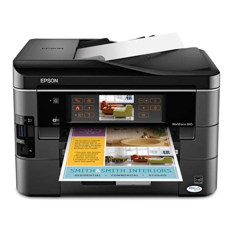 Epson workforce 845 all in one printer user manual. - Manuales de taller gratis honda biz.
