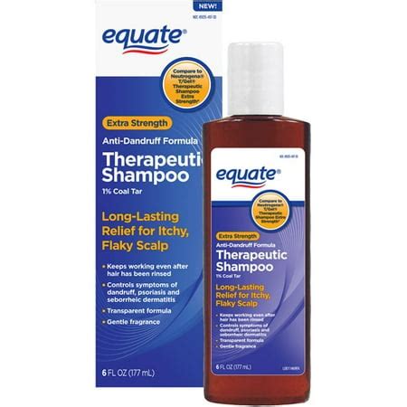 Equate Anti-Dandruff Therapeutic Shampoo, Extra-Strength, 6 fl