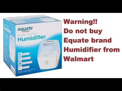 Equate Humidifier Owners Manual Recipes