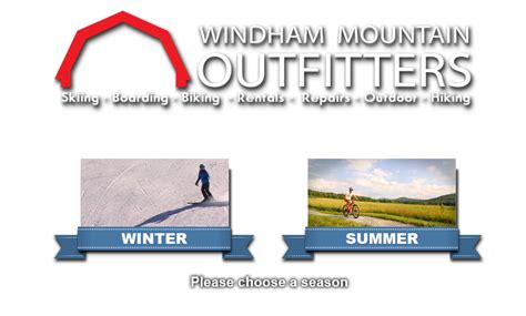 Equipment Rental Windham Mountain Outfitters