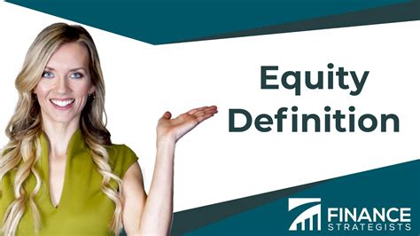 Equity Definition, Examples, Benefits, and Risks - Finance Strategists