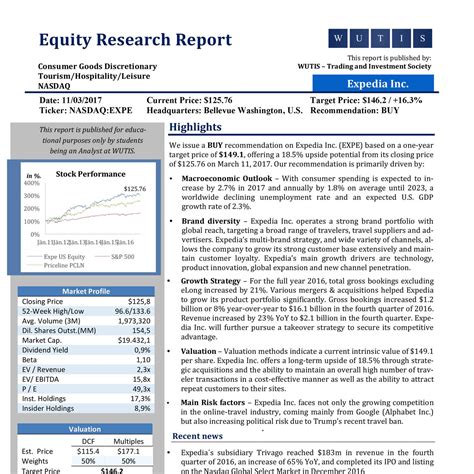 Equity research reports. Things To Know About Equity research reports. 