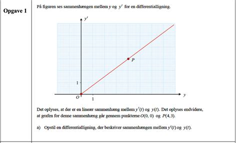 Er differentialligningen lineær