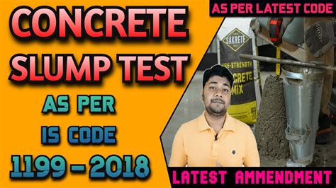 Er. Mukesh Sah on LinkedIn: Concrete Slump Test as per Latest IS Code …