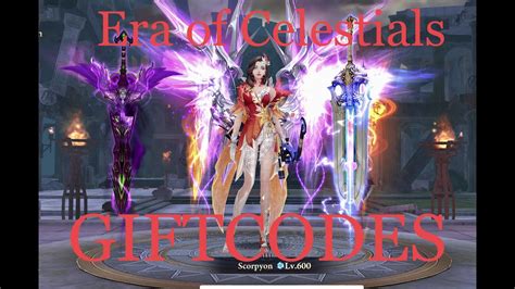 Era of celestials gift codes.  Jul 4, 2023 · Gameapparent. be/9IHkDLDM65M5 https://youtu Mu E...
