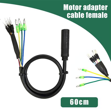 Eranvaban 9 Pin 60cm Electric Bicycle Female Ebike Motor Cable ... - Amazon