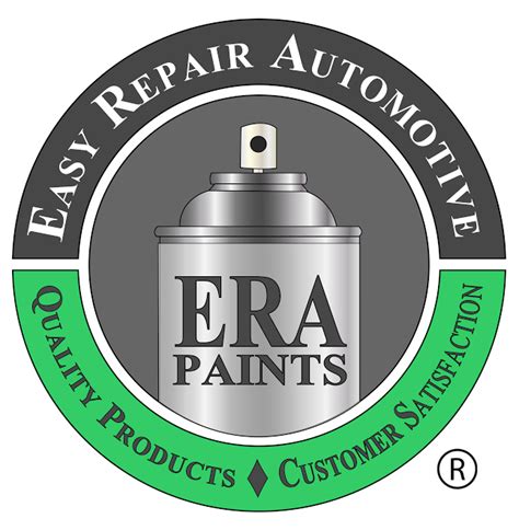 ERA Paints Spray Basecoat Paint & 1K Clearcoat . Our perfect OEM matched Automotive Spray Touch Up Paint is top quality. Each of our Basecoat aerosols are filled with 12 oz of exact match touch up paint. Our premium fan nozzle provides a professional grade spray allowing for exceptional coverage and color.. 