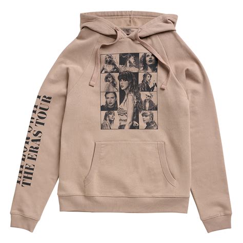 Eras merchandise. Taylor Swift unveiled another merch collection Tuesday (Feb. 28) ahead of her Eras Tour. The “Through the Eras” collection features 10 T-shirts, each themed to a separate album by the ... 