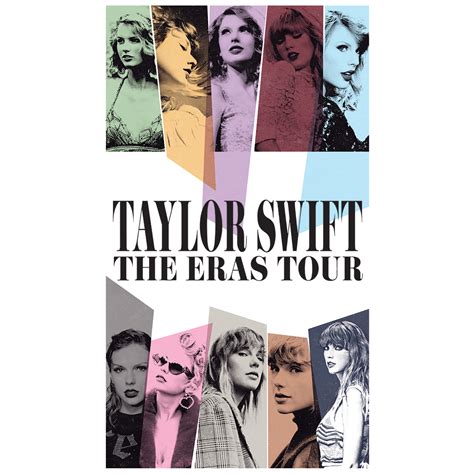 Eras poster. Taylor Swift: The Eras Tour (2023) primary poster. See the movie photo #741324 now on Movie Insider. 