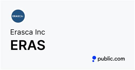 Simply Wall St. Investors who take an interest in Erasca, Inc. ( NASDAQ:ERAS) should definitely note that the Co-Founder, Jonathan Lim, recently paid US$2.75 per share to buy US$275k worth of the .... 
