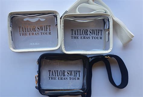 Eras tour bag. NRG is enforcing a clear bag policy for the tour, which means the size and types of bags you can bring are limited. According to NRG, backpacks, purses, and diaper bags are not allowed and the venue strongly encourages fans not to bring any bags. MORE: Taylor Swift Eras Tour Houston: Enjoy Swift themed workout … 