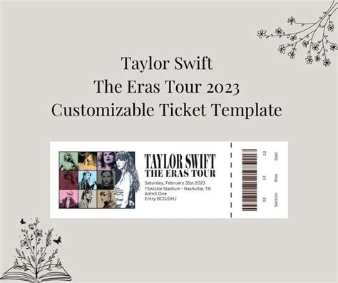 Due to unprecedented demand for tickets to Taylor Swift | The Eras Tou