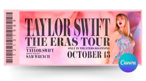 Eras tour film tickets. The Eras Tour. 217 likes · 556 talking about this. I’m enchanted to The Eras Tour | Taylor Swift 