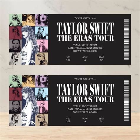 Eras tour tix. The singer's Eras Tour is the highest-grossing tour ever, becoming the first to surpass $1 billion (and counting). The chance to see Swift live is rare and one of the most in-demand tickets ever . 
