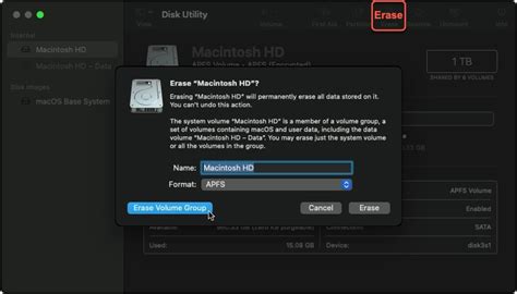 Erase macintosh hd format apfs.  If this button isn't shown, click Erase instead. Add,...