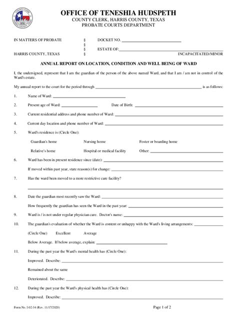 Erath county recording fees.  Documents Annual Report on Location Condition and Well-Being ...