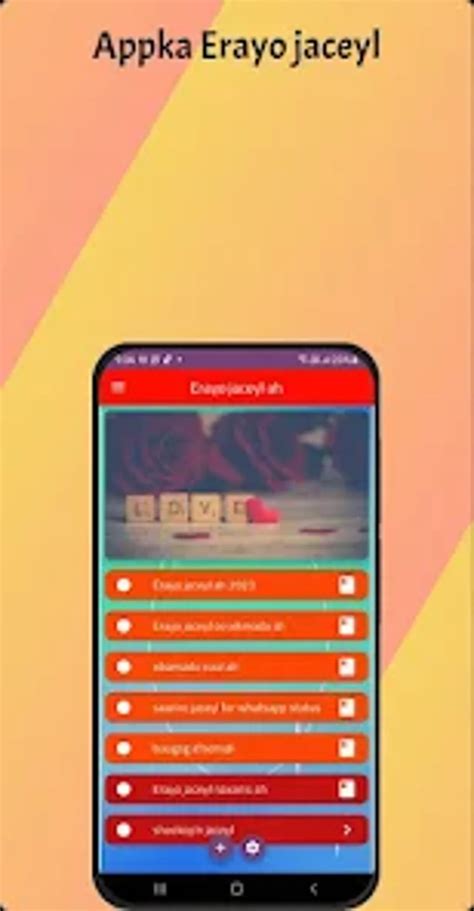 Erayo jaceyl qiiro ah.  Oo ku haboon.  Designed specifically for Android us...