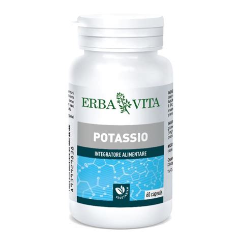 Erba Vita Potassio Integratore 60 Capsule eFarma