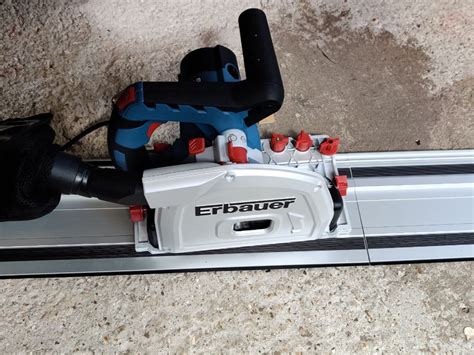 Erbauer 1400W 220-240V 185mm Corded Plunge saw …