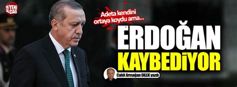 Erdoğan kaybediyor