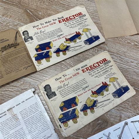 Erector Set Manuals