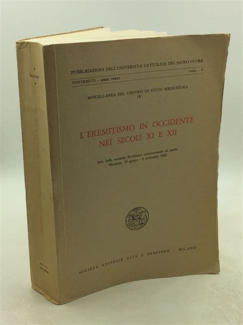 Eremitismo in occidente nei secoli xi e xii. - Linguistic categorization oxford textbooks in linguistics.