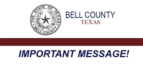Eresponse bell county texas gov. Bell County. Located in the heart of Central Texas, Bell County offers a little bit of everything: small town charm, big city amenities, natural beauty, and a vibrant culture. Within our county are several popular tourist spots, including beautiful lakes, acres of park land, the Bell County Expo Center, and several historic museums and villages. 