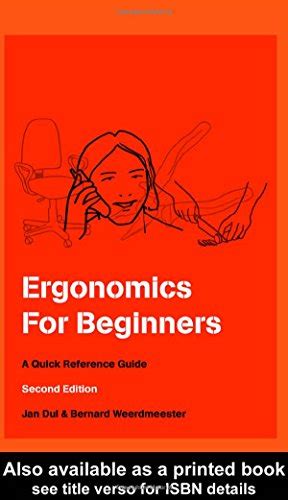 Ergonomics for beginners a quick reference guide second edition. - Free download solution manual advanced accounting beams edisi 9.