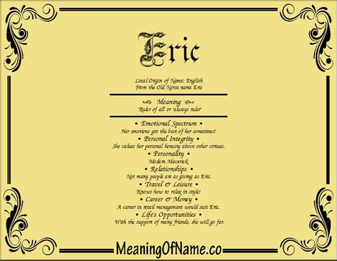 Eric Name Meaning in Englih - Eric Meaning & Definition