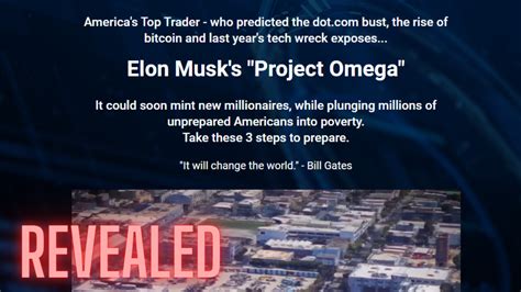 Eric fry project omega. Eric Fry has released a new teaser, and he alleges that Elon Musk has been working on a project called “Project Omega.” Eric claims that “ Project Omega “ … 
