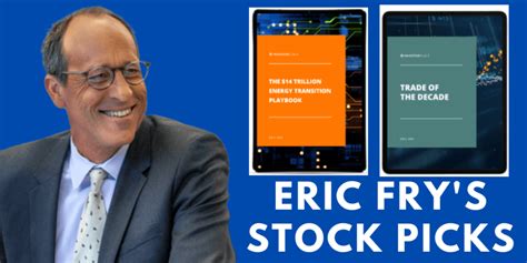 Eric fry stocks. Now, Eric has 3 stock recommendations that could do as well or even better in the months ahead. Let's find out what these are together. Revealing Eric Fry's “Project Omega” Picks. We are given precious few clues about each of the three stock picks. See for yourself: AI Company #1. This company recently started using AI to predict the onset ... 