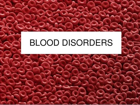 Eric manes blood disease. Treatment depends on the blood disorder a person has, the blood cells it affects, and the symptoms a person experiences. In some cases, healthcare professionals cannot cure the condition but can ... 