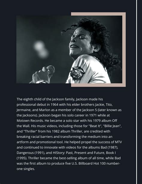 Ericailcane biography of michael jackson