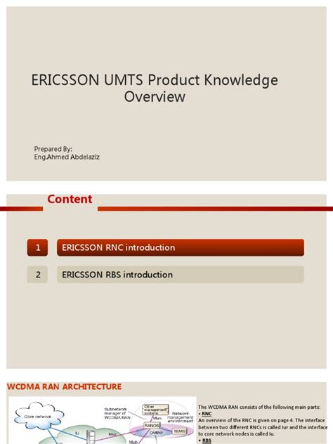 Ericsson UMTS RNC and RBS Production PDF - Scribd