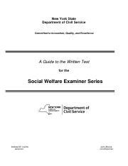 Erie county social welfare examiner study guide. - Holt world history the human journey textbook.