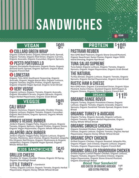 Erikpercent27s deli menu. TooJay's is Florida's favorite NY-style deli & restaurant chain. Enjoy our seasonal specials, hearty homemade portions, bakery, and more from TooJay's. 