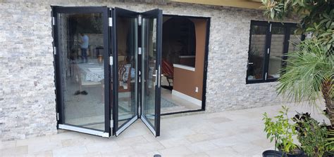 ERIS ALUMINUM BIFOLD DOORS Eris Bifold doors are elegant, functional, space-saving, and energy-saving for your home. The bifold doors provide easy access, plenty of natural light, and create an unobstructed view that helps you blend the boundary between inside and out. Furthermore, Eris products use German made hardwar