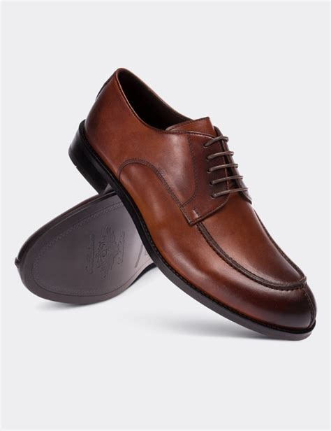 Erkek taba klasik ayakkabı
