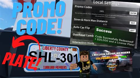ERLC Promo Code 25,000 Cash and Exclusive Plate YouTube, Patrick's day 2024 [1] easter 2024 was an event that introduced the clover coin hunt as part of roblox's event, the hunt: Emergency response liberty county codes.. 