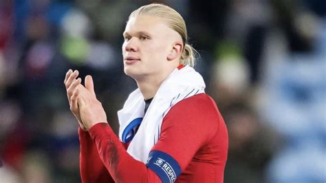 Erling Haaland out of Norway’s game against Scotland with a foot injury