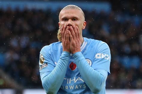 Erling Haaland taken off at halftime after twisting his ankle in Man City’s 6-1 rout of Bournemouth