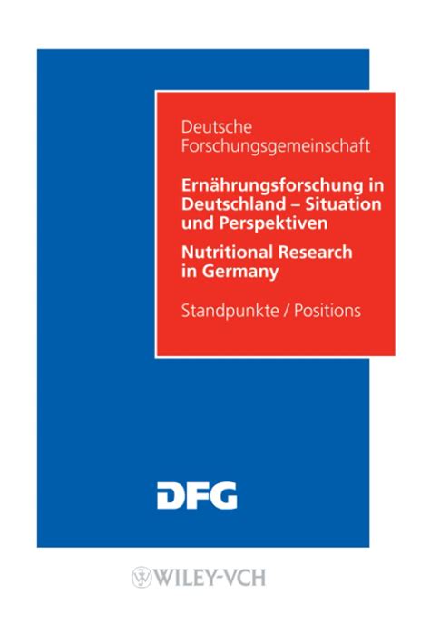 Ernahrungsforschung in deutschland situation und perspektiven/nutritional research in germany. - Kawasaki kaf620 mule 3010 service manual.