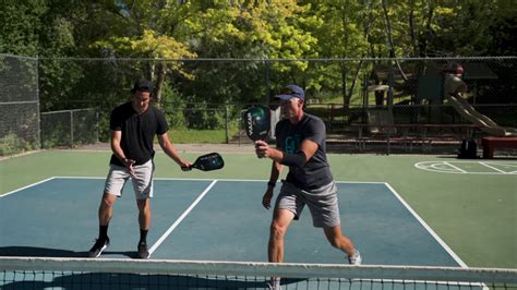 An Erne is a volley taken from outside the pickleball court of the non-volley zone, and it is an advanced shot that pickleball players love to hate. Essentially, it is hitting the ball while out of bounds and setting up an angled shot that will be difficult for your opponent to hit..