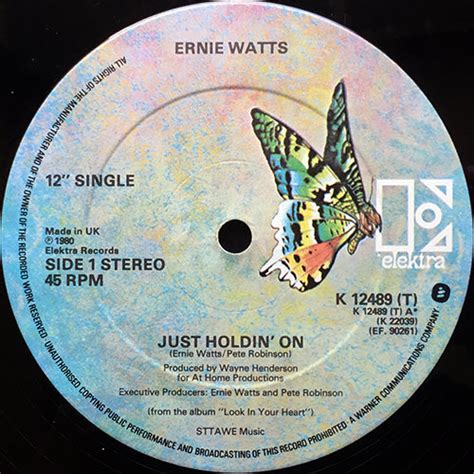 Ernie Watts - Just Holdin