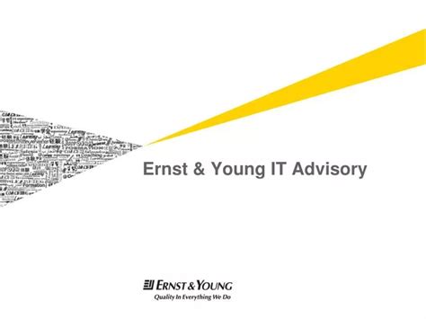 Ernst And Young Powerpoint Template