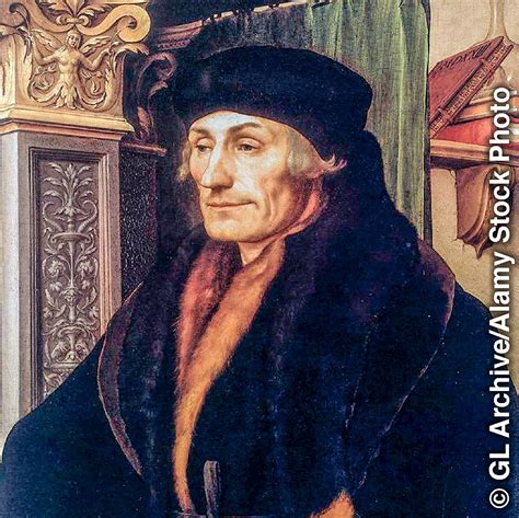 The version also known as Portrait of Desiderius Erasmus of Rotterdam with Renaissance Pilaster is a 1523 painting in oil and tempera on panel, in the National Gallery, London (on long-term loan from the Earl of Radnor). . Eroasme