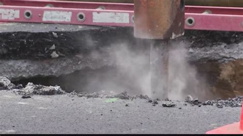 Eroded storm water line caused Schenectady sinkhole